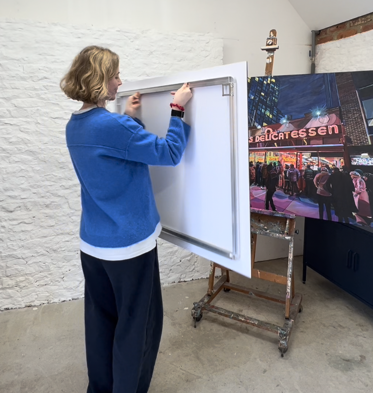 Katz's Limited Edition Acrylic Dibond Print — Emilia Chubb Art